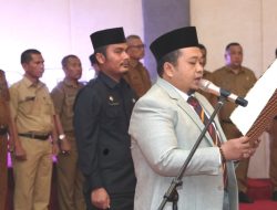Sofyan Adil Siregar Dilantik Jadi Sekda Pemkab Tapsel