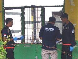 Tim Labfor Polda Sumut Olah TKP Pasca Kebakaran Perguruan Al Washliyah Simpang Empat