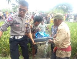 Pengedara Sepeda Motor Tewas Tertabrak Kereta Api di Sei Buluh, Sergai