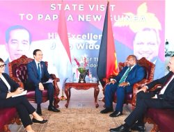 Tiba di APEC Haus, Presiden Jokowi Bertemu dengan PM Marape