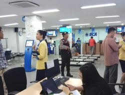 Satuan Samapta Polres Asahan Pengamanan objek vital