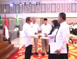 Gubernur Sumut Serahkan SK Pengangkatan PPPK untuk 891 guru
