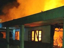 Kebakaran Hanguskan 1 Rumah di Jalan AR Hakim, Pasar Merah Timur