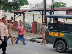 16 Gepeng Terjaring Razia Gabungan di Medan Kota