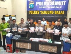 Ungkap Jaringan Narkoba Internasional, Polres Tanjungbalai Amankan 15 Kg Sabu, 10 ribu Butir Ekstasi