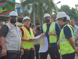 Progres Pembangunan Kolam Lumpur Pendukung Kolam Retensi Martubung Capai 22 Persen