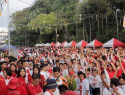 Semarak Menyambut HUT ke-78 RI, Nuansa Merah Putih Hiasi CFD di Pematang Siantar