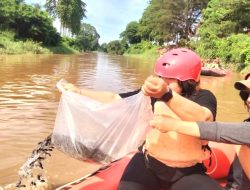 5.000 Bibit Ikan Gurami dan Nila Ditabur ke Sungai Deli
