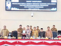 Bobby Sampaikan Penjelasan Ranperda Penyelenggaraan Perumahan dan Permukiman ke DPRD Medan
