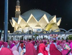 Ribuan Masyarakat Ikuti Zikir dan Doa Bersama di Masjid Agung Sergai