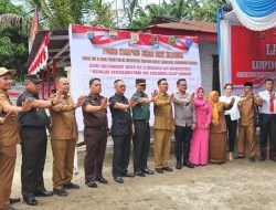 Kapolres Labusel Launching Posko Kampung Bebas dari Narkoba di Bis II