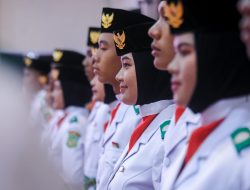 Dikukuhkan Bobby Nasution, Ini Nama dan Asal Sekolah 42 Anggota Paskibra Kota Medan