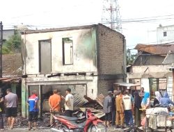 Kebakaran Hanguskan 4 Rumah di Lubuk Pakam