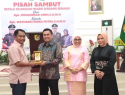 Pemkab Sergai Gelar Pisah Sambut Kajari