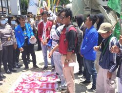 Unjuk Rasa Mahasiswa, Minta Polres Pematang Siantar Serius Tuntaskan Kasus Narkoba