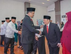 Lantik Tujuh Pejabat Pimpinan Tinggi Pratama, Ini Pesan Bobby