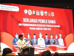 Deklarasi Pemilu Damai di Sumut, Pj Gubernur: Potensi Kerawanan Menjadi Catatan Penting