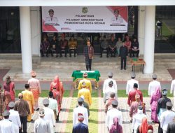 Lantik 111 Pejabat Administrasi, Bobby Ingatkan Jangan Pungli dan Korupsi