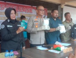 Polres Asahan Ungkap Kasus Peredaran 2 Kilogram Sabu