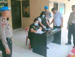 Personel Polsek Perbaungan Polres Sergai Dites Urine
