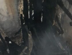 Hotel Rudang Berastagi Terbakar