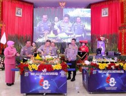 Ditlantas Polda Sumut Gelar Syukuran Hari Lalu Lintas Bhayangkara ke 68 Tahun
