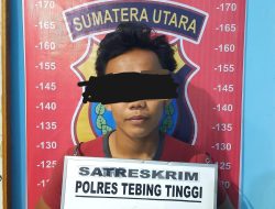 Polres Tebing Tinggi Tangkap Pelaku Cabul