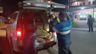 Polres Toba Gelar Razia di Wilayah Perbatasan