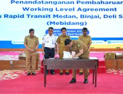 Tandatangani WLA BRT Mebidang, Bobby Nasution Harapkan Transportasi Umum ini Segera Terwujud