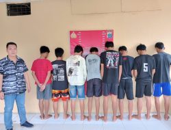 Delapan Remaja Terduga Anggota Geng Motor Diamankan Polisi