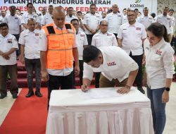 Lantik Pengurus IOF Sumut, Bobby Berharap IOF Miliki Relawan Bencana