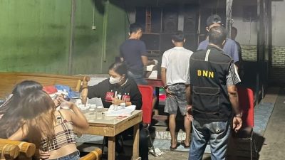 BNNK Sergai Amankan 6 Orang Positif Narkoba dari Kafe di Sei Bambam