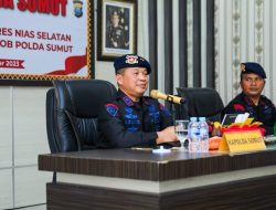 Kunker ke Pulau Nias, Kapolda Sumut Instruksikan Personel Berantas Narkoba
