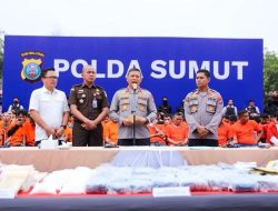 22 Hari, Polda Sumut Tangkap 1.058 Pelaku Jaringan Narkoba