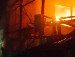 Kebakaran Hanguskan 3 Rumah di Pagar Jati Lubuk Pakam