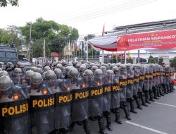 Polda Sumut Gelar Simulasi Pengamanan Kota Siap Amankan Pemilu
