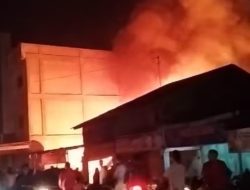 Satu Rumah Terbakar di Aek Loba Pekan