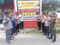 Polsek Siantar Martoba Dirikan Posko Kampung Bersih Narkoba