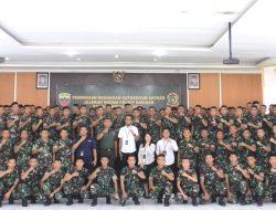 BRI Lubuk Pakam Sosialisasi Payroll Tabungan Britama BRI Bagi TNI di Yonif 121/MK