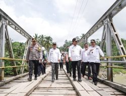 Pj Gubernur Minta Kontraktor Rampungkan Lebih Cepat Jembatan Idano Noyo
