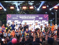 Pj Gubernur Sumut Tutup Event Aquabike Jetski World Championship Danau Toba 2023