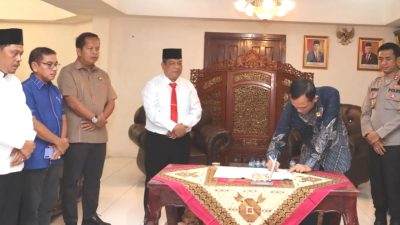 NPHD Ditandatangani, KPU Tebing Tinggi Terima Rp 16 Miliar Lebih, Bawaslu Rp 5 Miliar Lebih