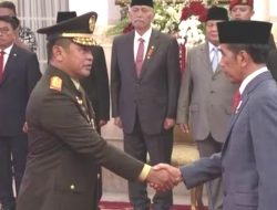Presiden Jokowi Lantik Maruli Simanjuntak Jadi KSAD