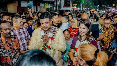 Bobby Hadiri Perayaan Deepavali Bersama Ribuan Umat Hindu