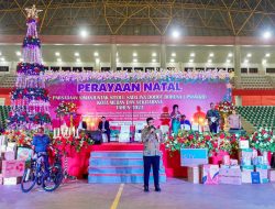 Hadiri Perayaan Natal, Bobby Nasution: “Mari Kita Jaga Perdamaian “
