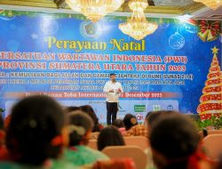 Hadiri Natal PWI Sumut, Bobby Nasution : Bantu Wujudkan Suasana Sejuk dan Damai