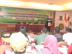 Buka Musorkab KONI Sergai, Wabup: Wujudkan Prestasi Keolahragaan