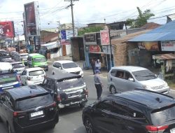 Volume Kendaraan yang Melintas di Kota Pematang Siantar Mulai Meningkat