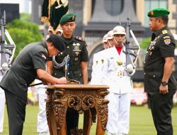 TNI AD Gelar Sertijab, Jabatan Kasad Berpindah ke Jenderal TNI Maruli Simanjuntak