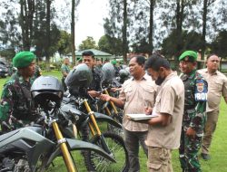 Unit Intel Periksa Kelaikan Kenderaan Dinas Kodim 0205/TK